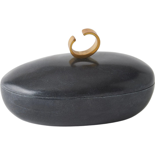 Caillou Lidded Pot by Global Views. Made from unique in a modern style.