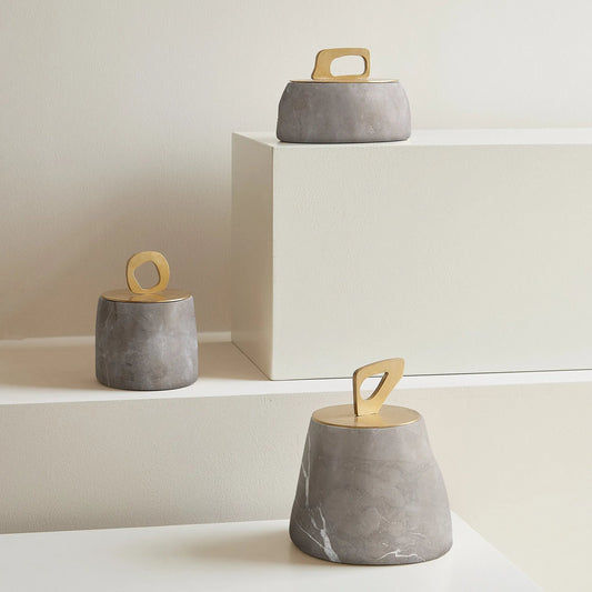 Bocal Lidded Pot by Global Views. Made from unique in a rustic style.