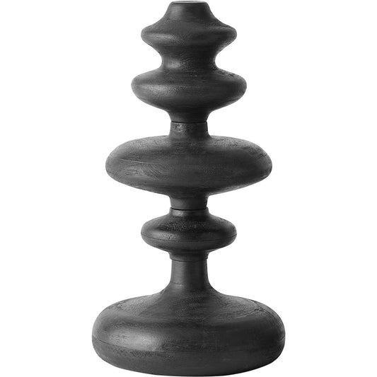 Romain Totem by Global Views in natural. Made from wood in a rustic style.