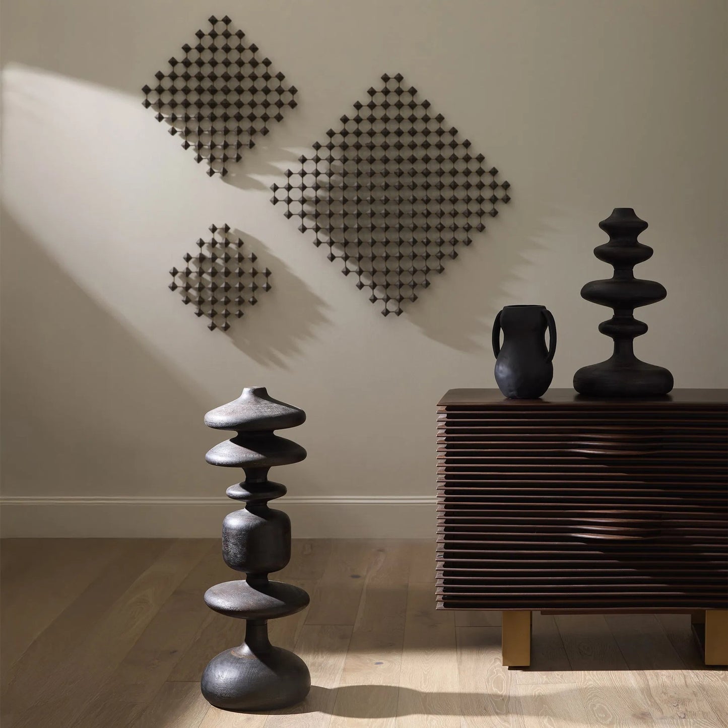 014 SI-2446244 | Lifestyle | Ramus Wall Art by Global Views in wood, brass. Made from unique in a modern style.
