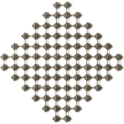 Ramus Wall Art by Global Views in wood, brass. Made from unique in a modern style.