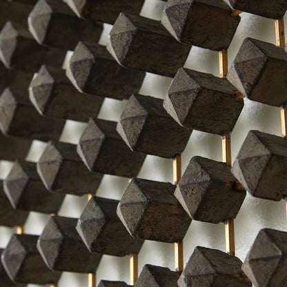 Ramus Wall Art by Global Views in wood, brass. Made from unique in a modern style.