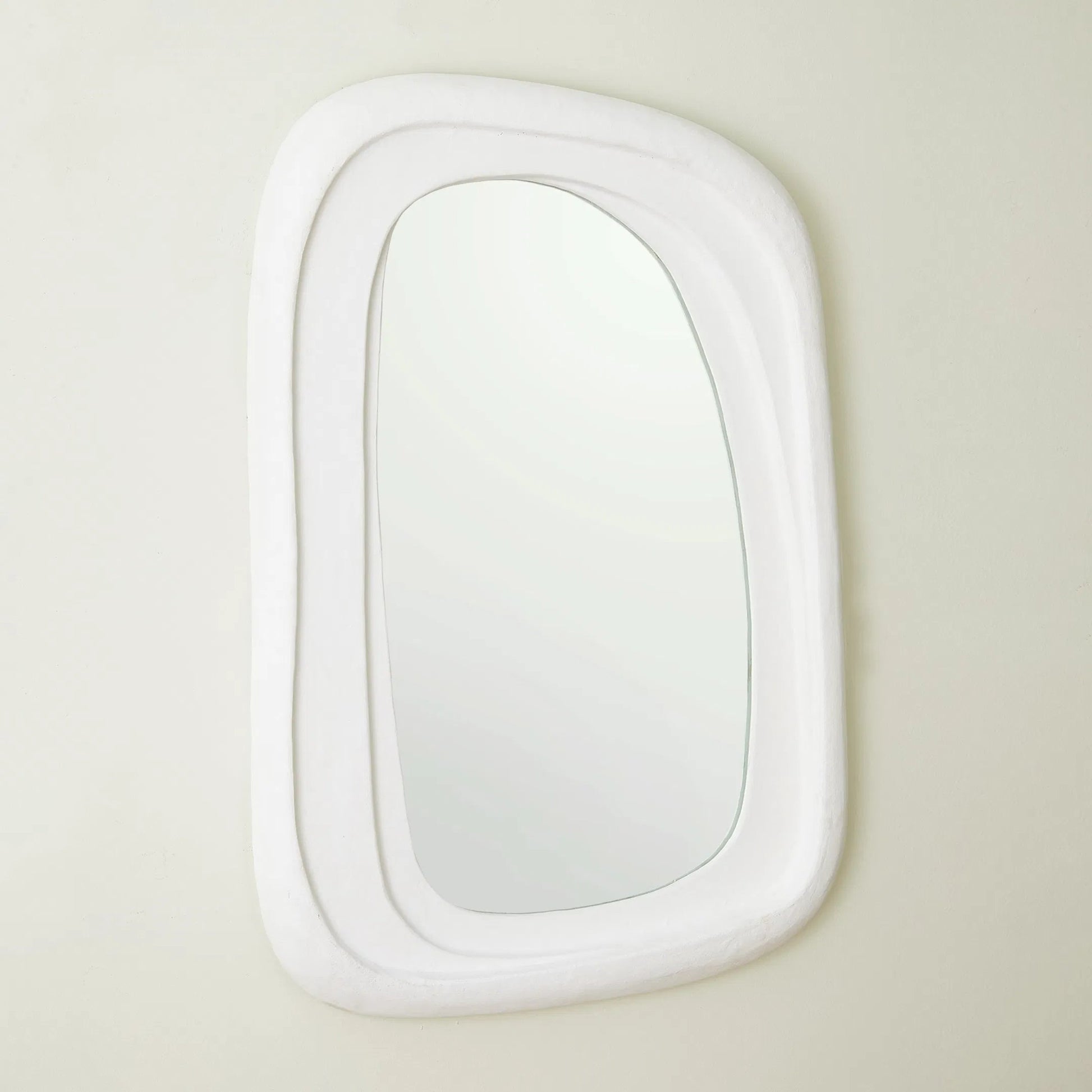 Epoque Mirror by Global Views. Made from aluminum in a modern style.