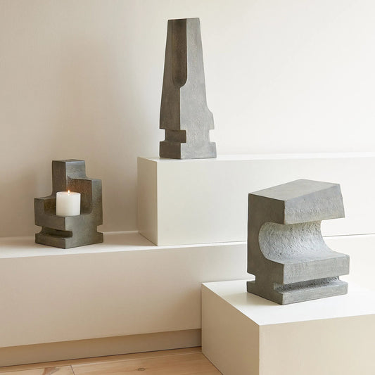 La Structure by Global Views. Made from cast aluminum in a modern style.