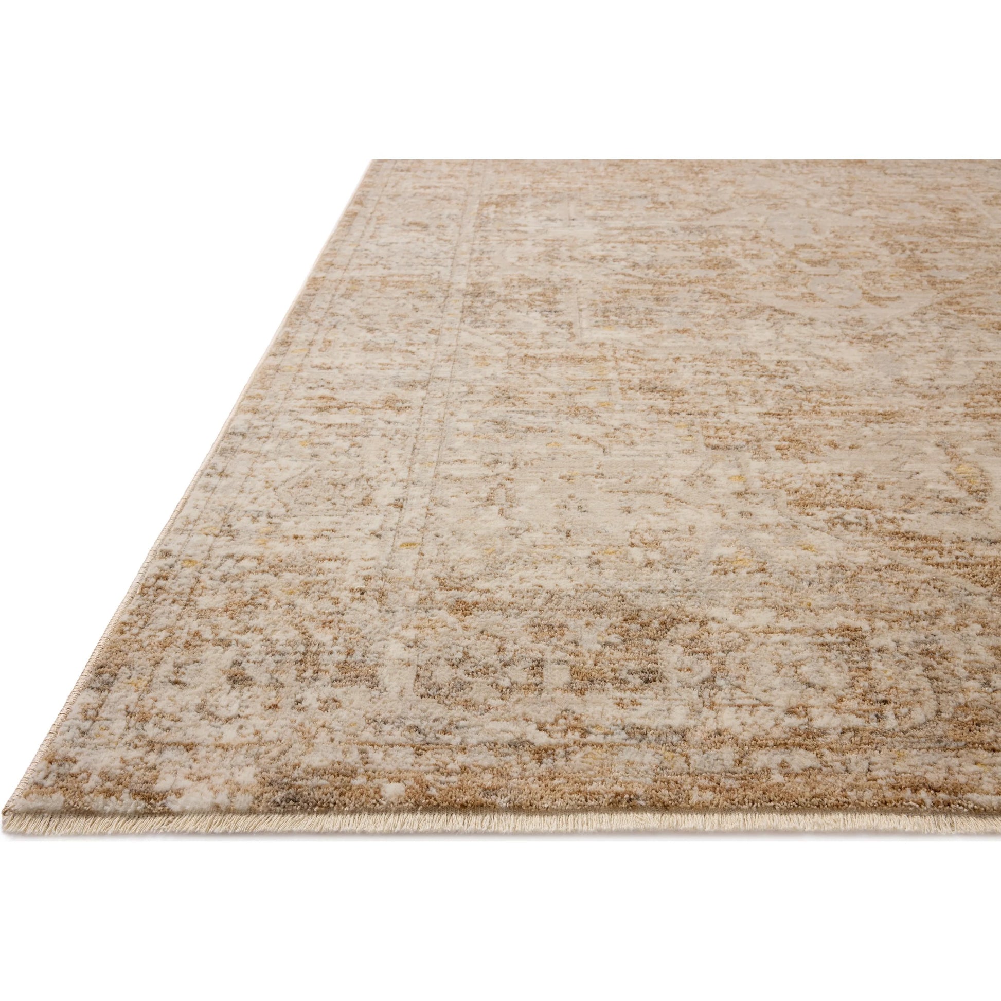 Clarisse CLS-03 Rug by Loloi in taupe, dove. Made from 50% polyester, 50% polypropylene in a unique style.