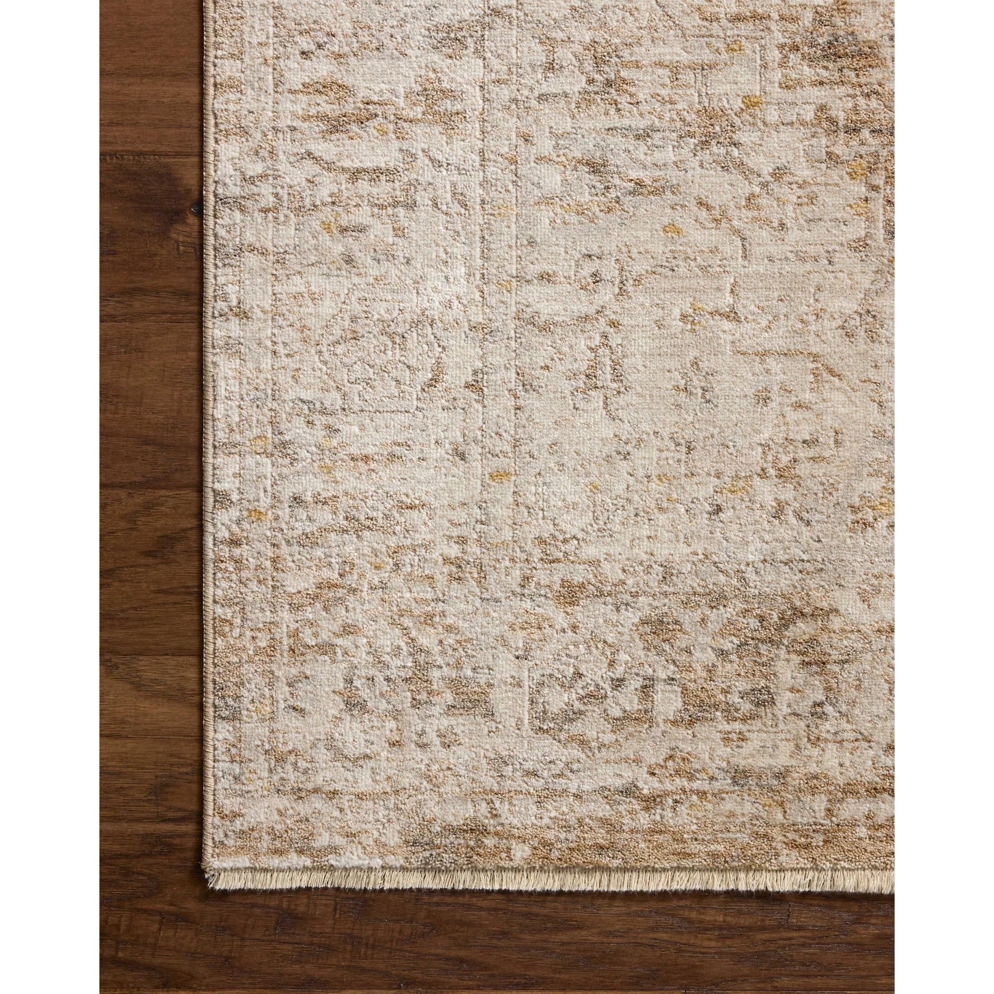Clarisse CLS-03 Rug by Loloi in taupe, dove. Made from 50% polyester, 50% polypropylene in a unique style.