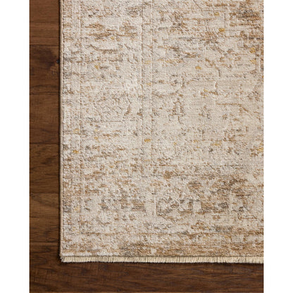 Clarisse CLS-03 Rug by Loloi in taupe, dove. Made from 50% polyester, 50% polypropylene in a unique style.