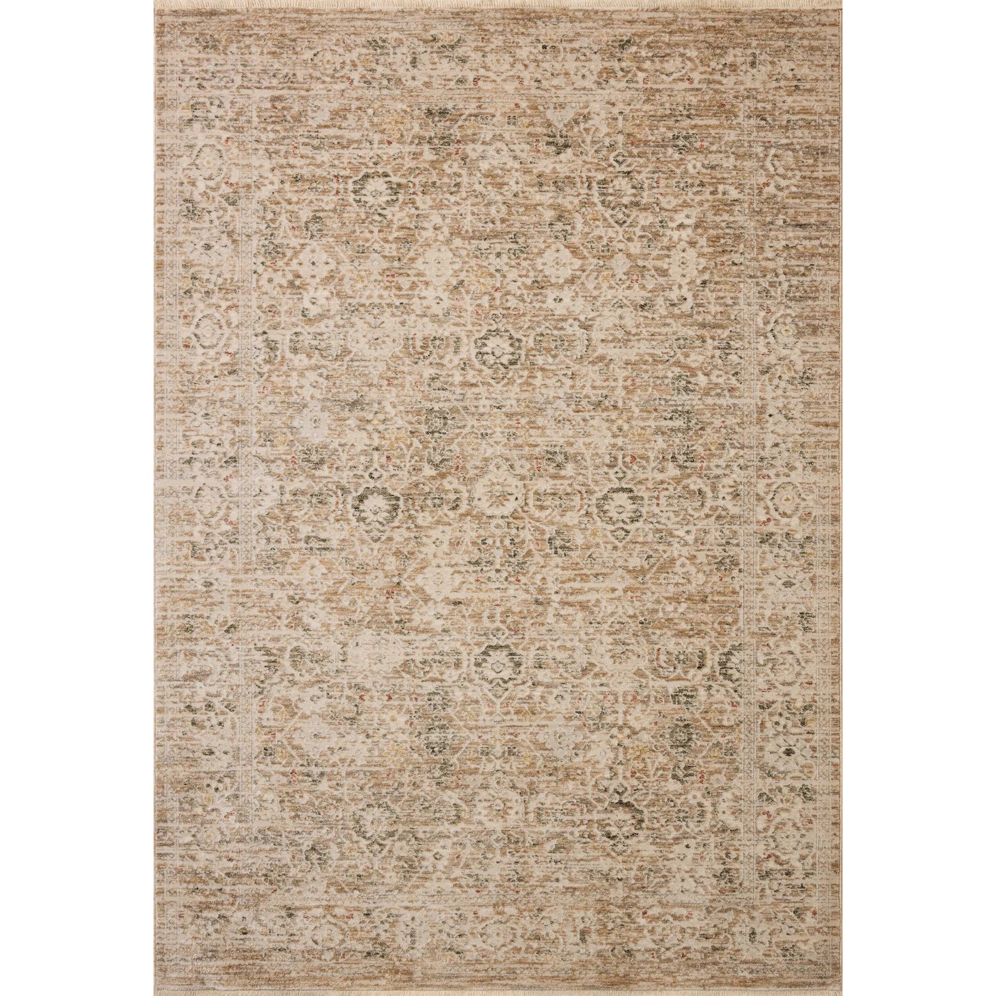 Clarisse CLS-07 Rug by Loloi in natural, granite. Made from 50% polyester, 50% polypropylene in a unique style.