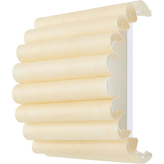 Calsael Wall Sconce by Surya in white and lacquered. Made from iron, linen, polystyrene in a unique style.