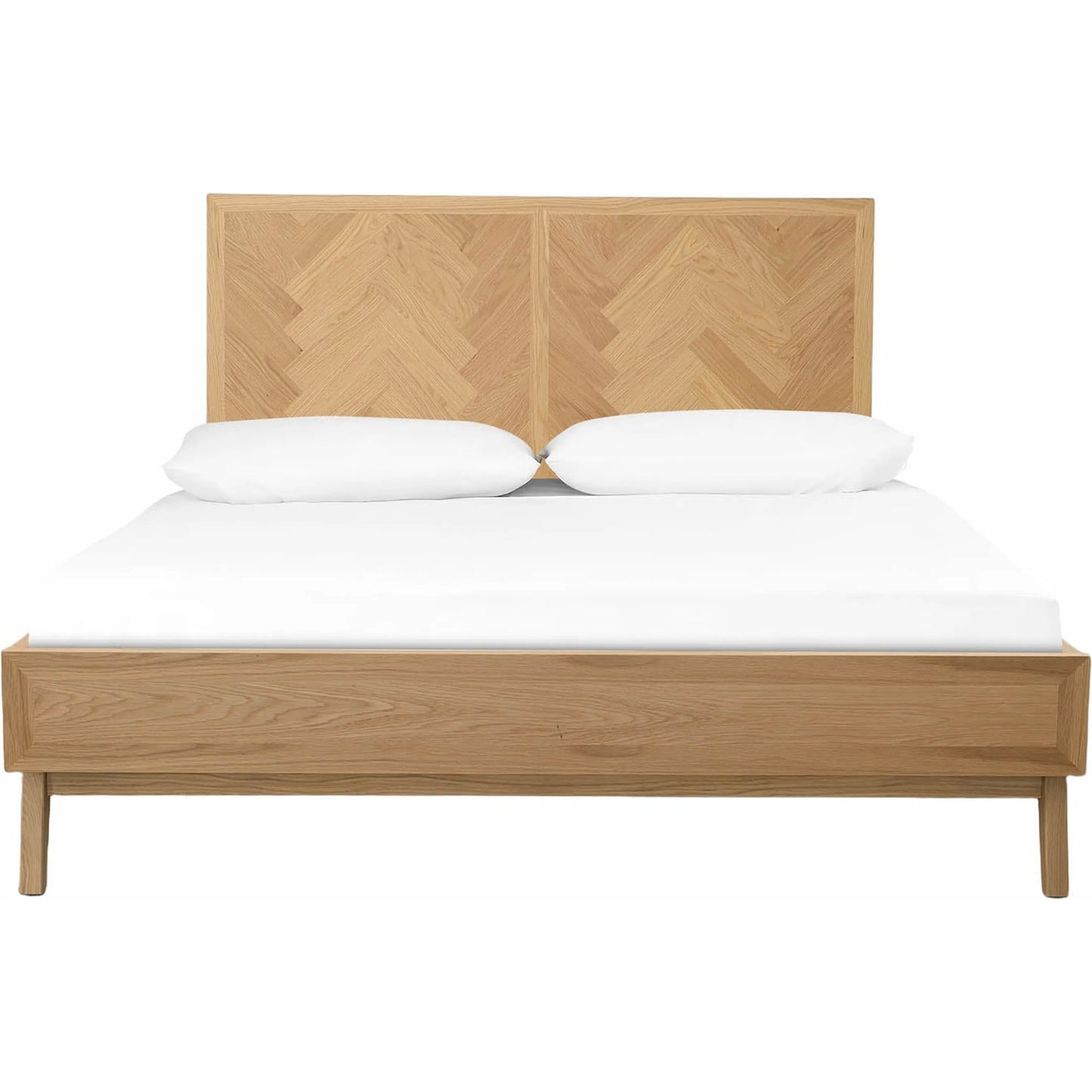 004 SI-2004191 | Additional Silo | Colton Bed by LH Imports in light brown. Made from solid oak, mdf oak veneer in a modern style.