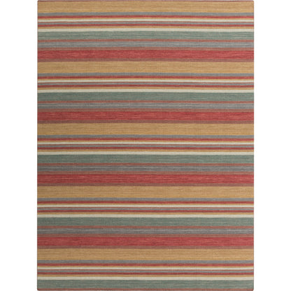 Calvin Rug - 1736 by Surya in red, mustard. Made from 100% wool in a unique style.