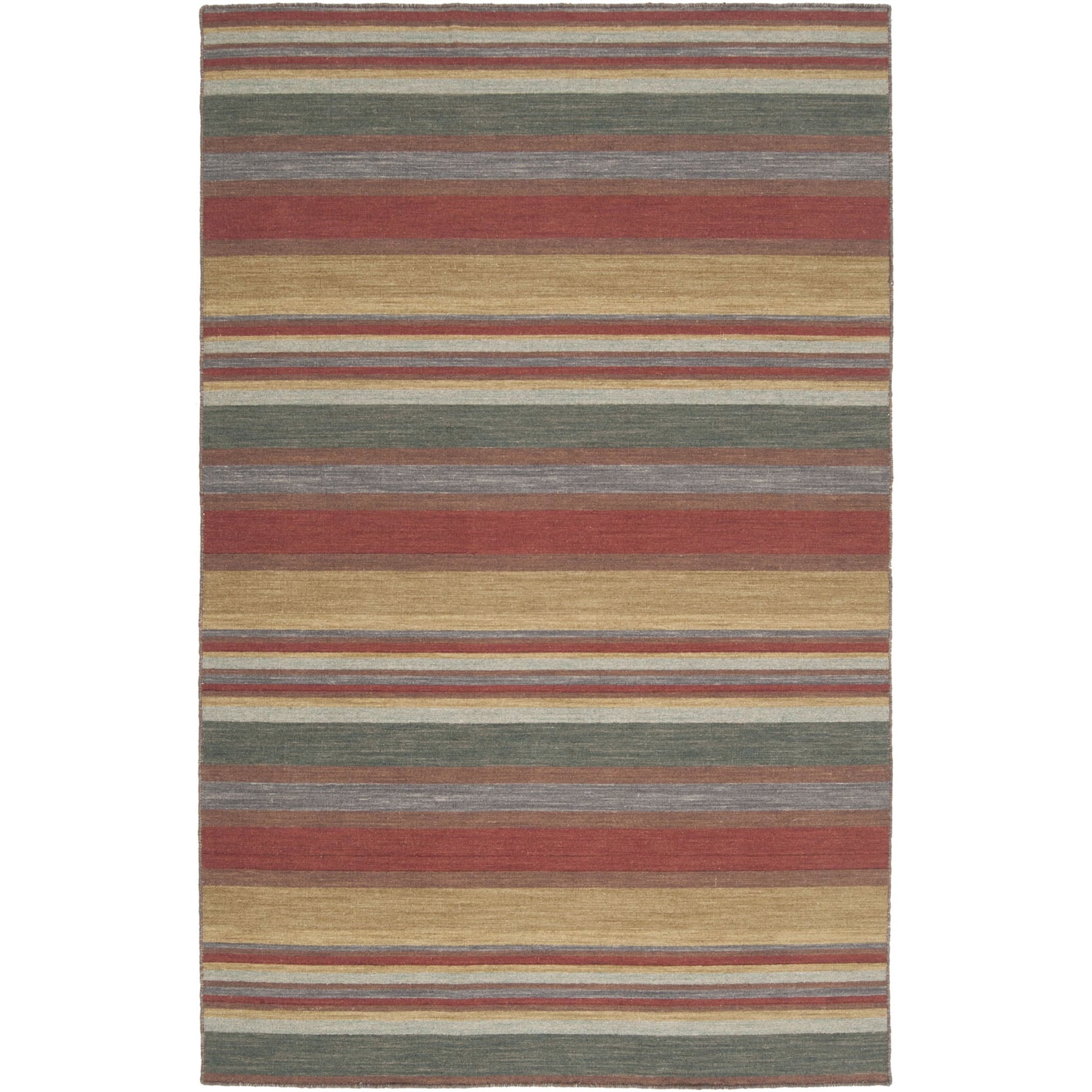 Calvin Rug - 1736 by Surya in red, mustard. Made from 100% wool in a unique style.
