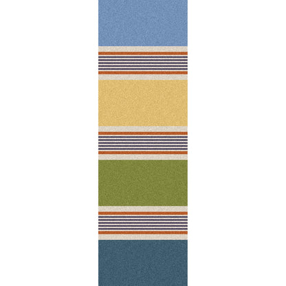 Calvin Rug - 1743 by Surya in light beige, mustard, medium purple, light olive, blue. Made from 100% wool in a unique style.
