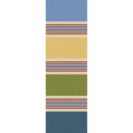Calvin Rug - 1743 by Surya in light beige, mustard, medium purple, light olive, blue. Made from 100% wool in a unique style.