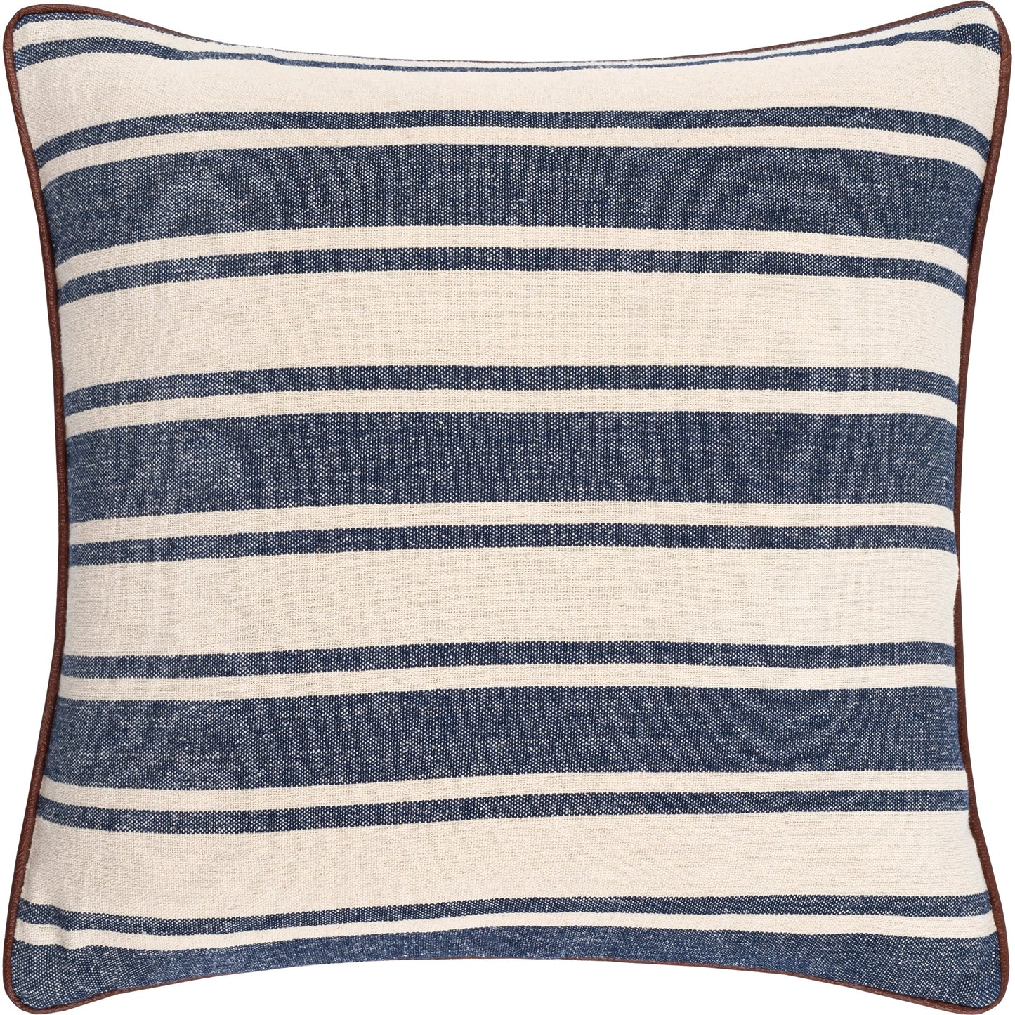001 SI-1879230,SI-1879231,SI-1879232,SI-1879233 | Primary Silo | Charlize Pillow - 34079 by Surya in navy, cream. Made from 100% cotton in a coastal style.