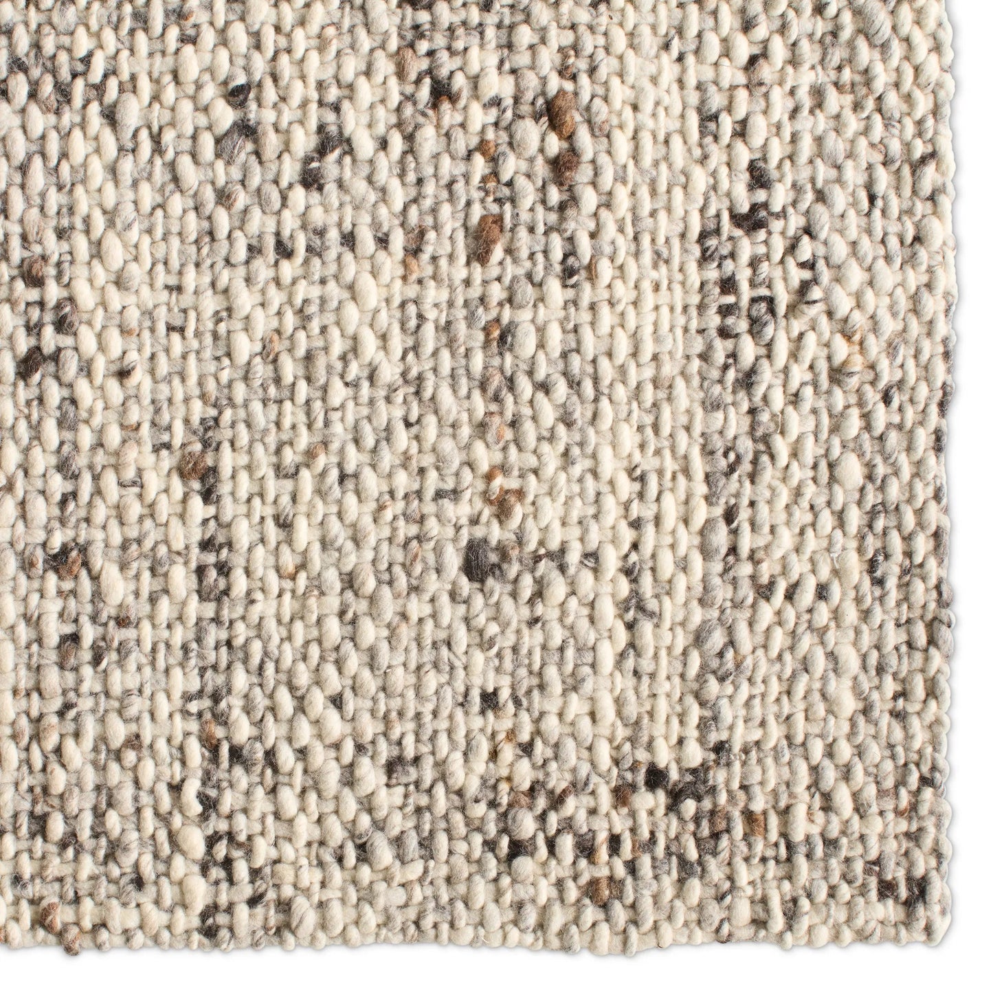 003 SI-2472745 | Closeup | Cambridge CMB02 Rug by Jaipur Living in gray, ivory, white. Made from 100% wool in a unique style.