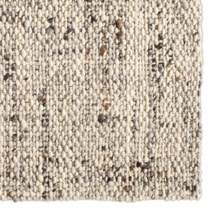 Cambridge CMB02 Rug by Jaipur Living in gray, ivory, white. Made from 100% wool in a unique style.