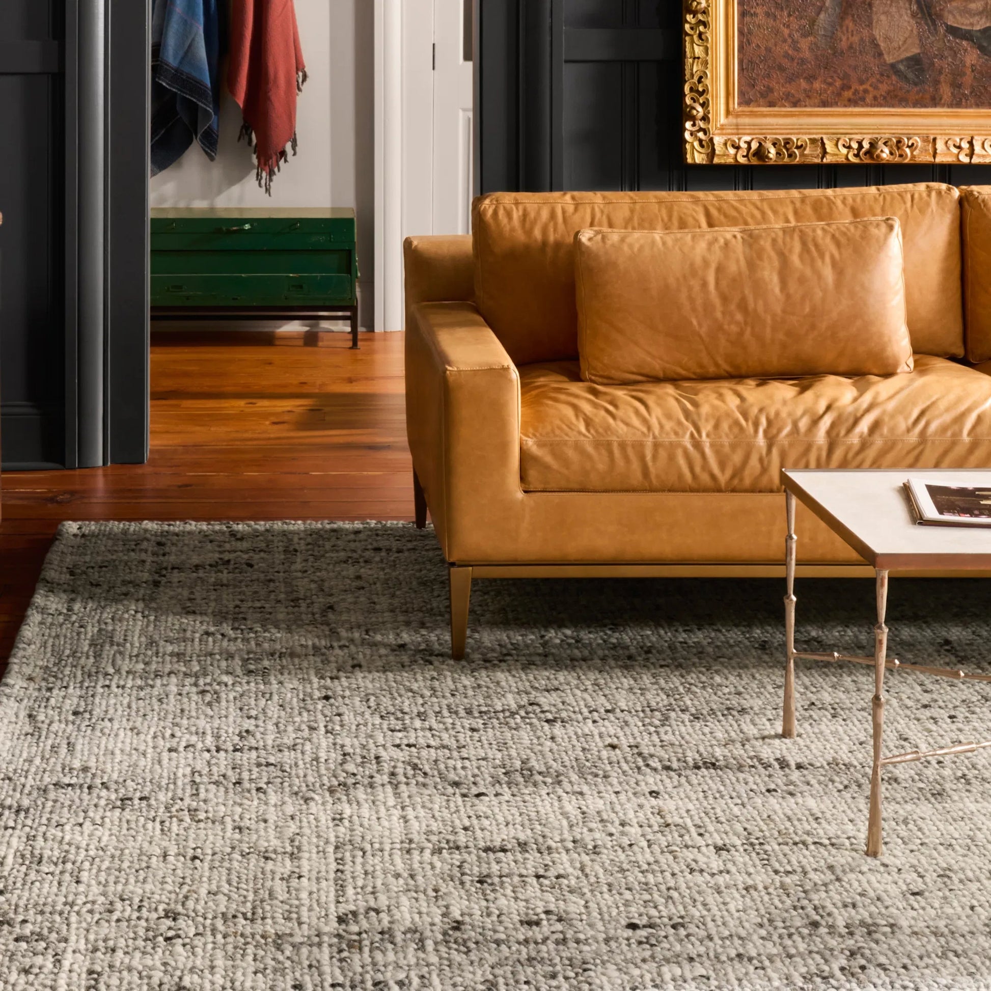 Cambridge CMB02 Rug by Jaipur Living in gray, ivory, white. Made from 100% wool in a unique style.