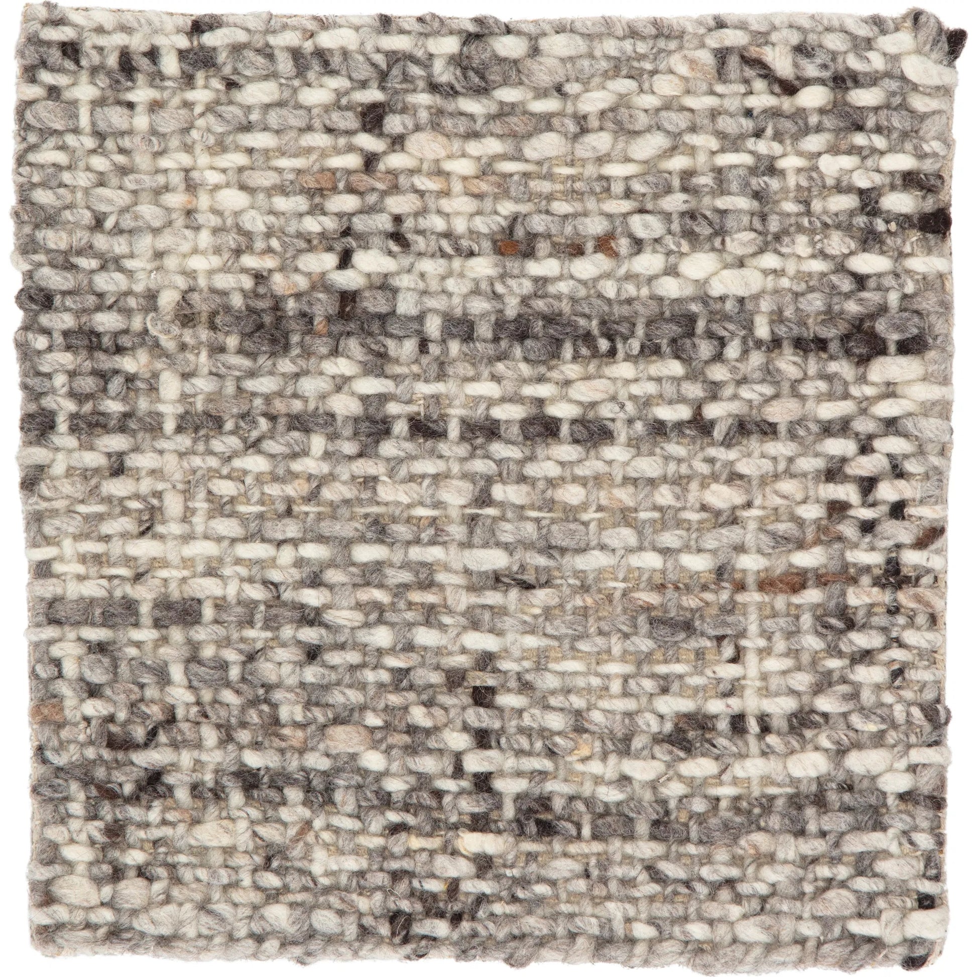 Cambridge CMB02 Rug by Jaipur Living in gray, ivory, white. Made from 100% wool in a unique style.