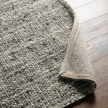 Cambridge CMB07 Rug by Jaipur Living in gray. Made from 100% wool in a unique style.