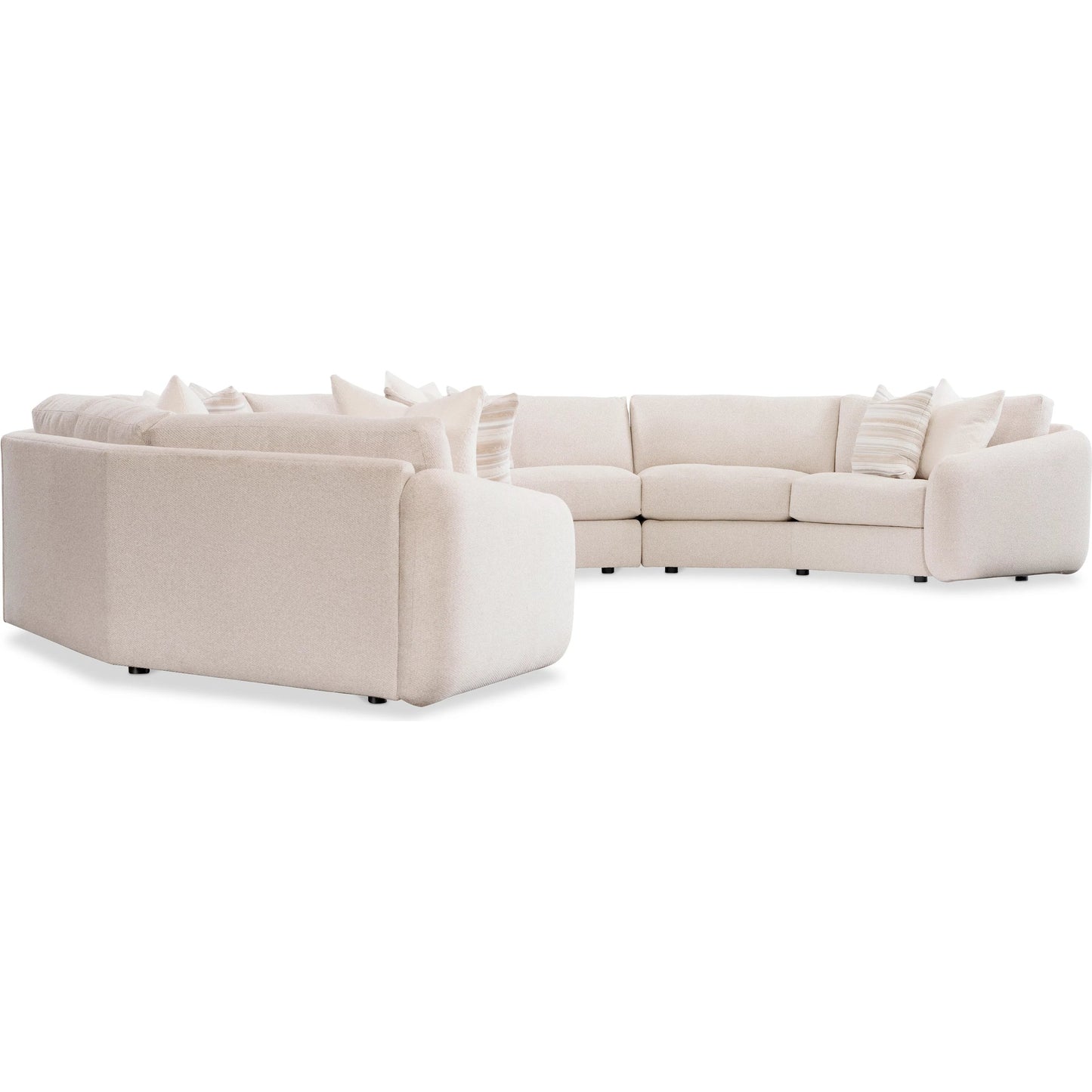 002 SI-2453339 | Additional Silo | Soleil Fabric Sectional by Bernhardt in beige. Made from fabric, polyfoam core, virgin polyester fibers, waterfowl feathers, waterfowl down in a transitional style.