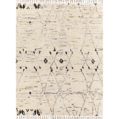 Camille Rug - 27014 by Surya in cream, medium gray, black. Made from unique in a unique style.