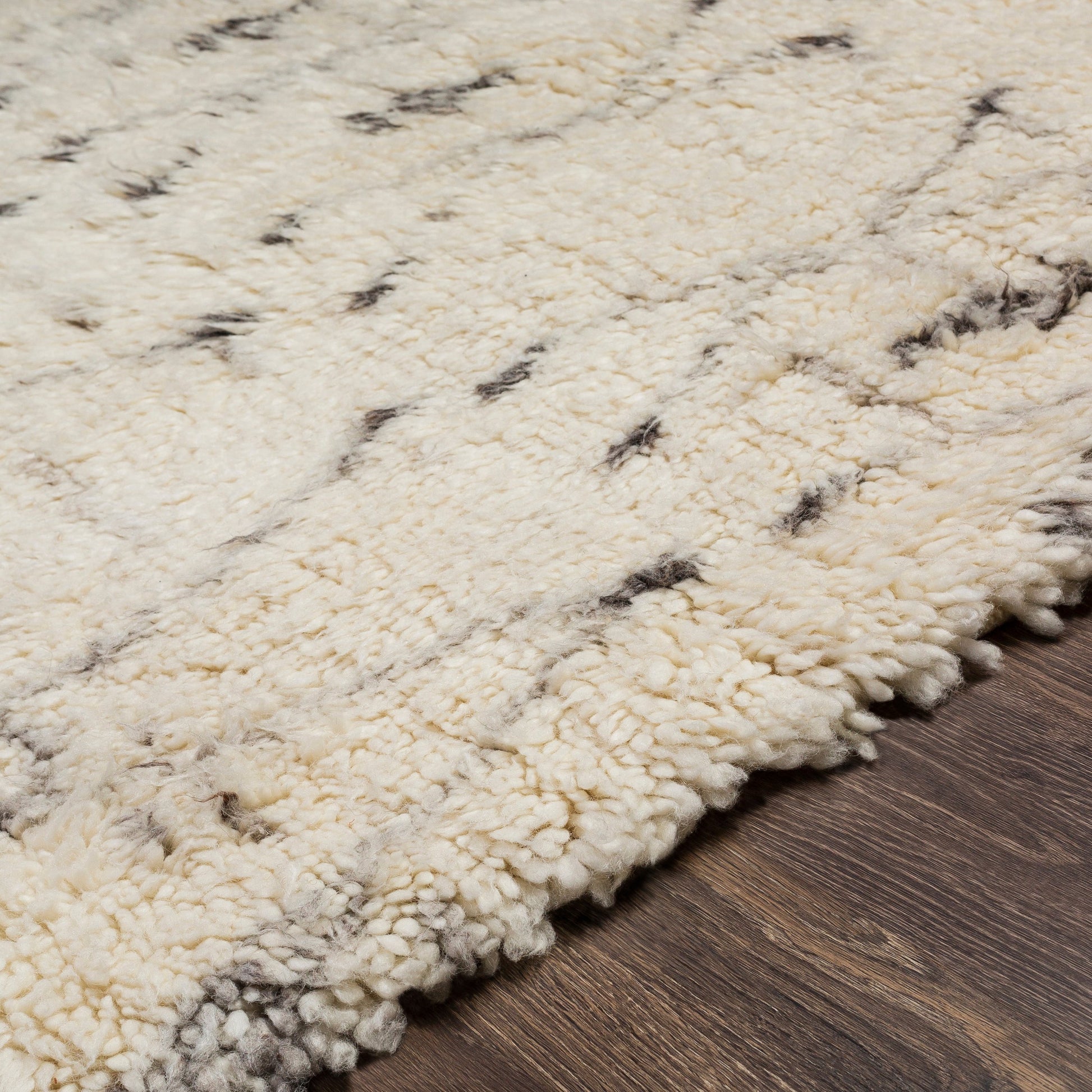 Camille Rug - 27014 by Surya in cream, medium gray, black. Made from unique in a unique style.
