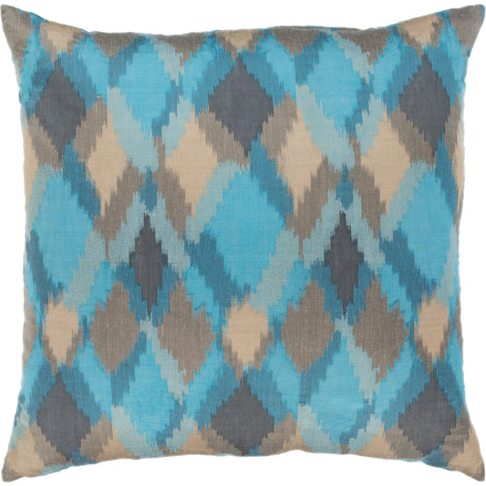 Camila Pillow - 21436 by Surya. Made from front: 80% cotton, 20% silk, back: 80% cotton in a modern style.