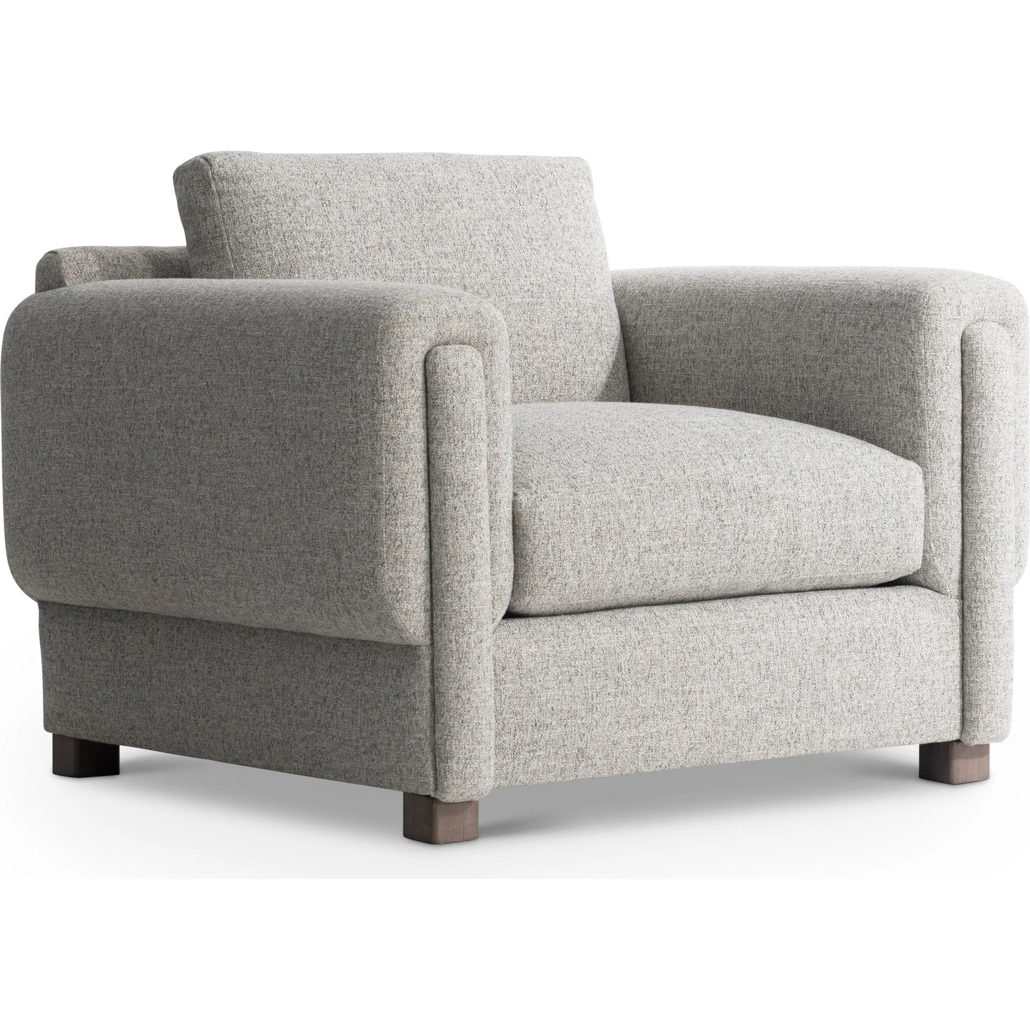 005 SI-2534168 | Additional Silo | Tori Fabric Chair by Bernhardt in grey. Made from fabric in a unique style.