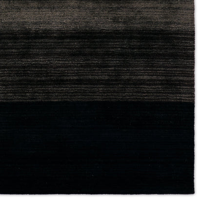 CMN01 Rug by Jaipur Living in black, gray. Made from 60% wool 40% viscose in a unique style.