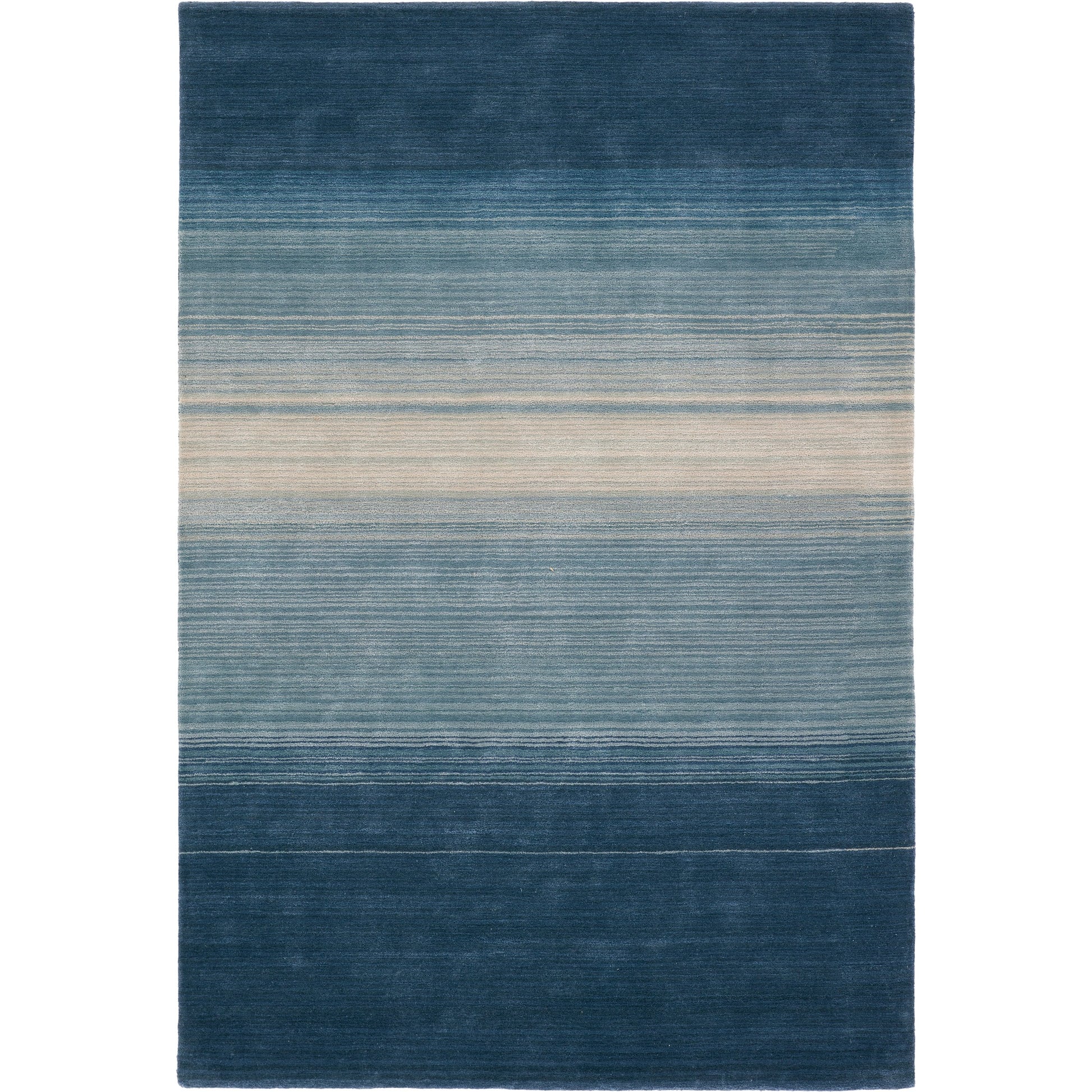 CMN02 Rug by Jaipur Living in blue, cream. Made from 60% wool 40% viscose in a unique style.