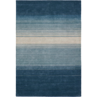 CMN02 Rug by Jaipur Living in blue, cream. Made from 60% wool 40% viscose in a unique style.