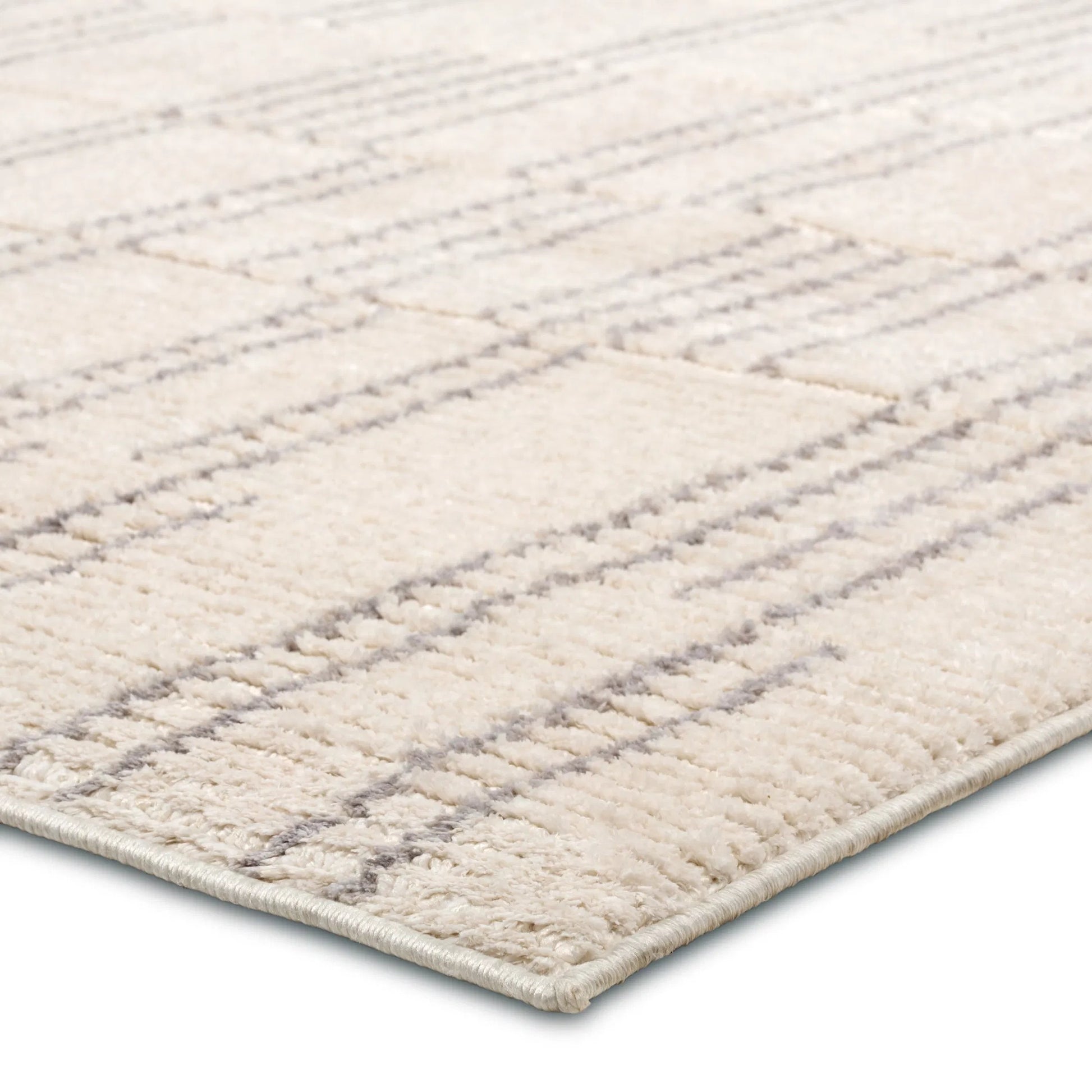 Composure CMP01 Rug by Jaipur Living in ivory, gray. Made from 100% polyester in a unique style.