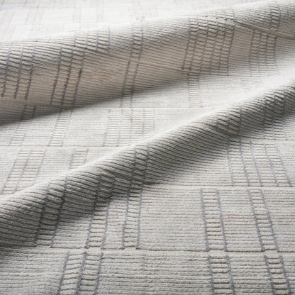 Composure CMP01 Rug by Jaipur Living in ivory, gray. Made from 100% polyester in a unique style.