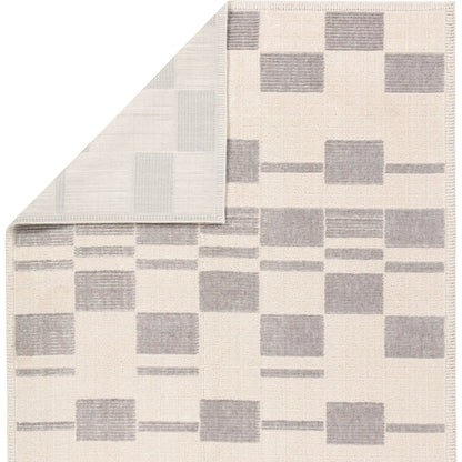 Composure CMP02 Rug by Jaipur Living in ivory, gray. Made from 100% polyester in a unique style.