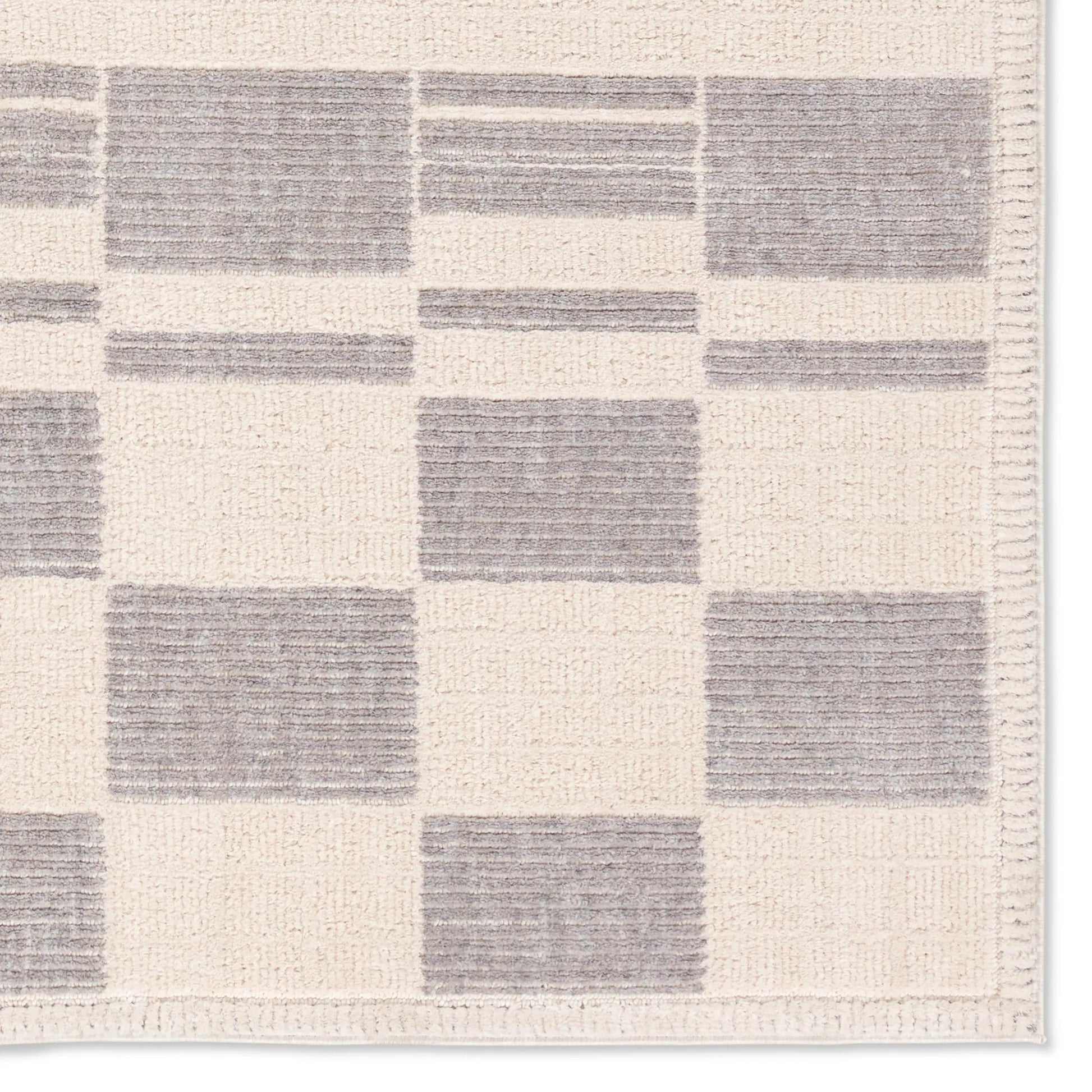 Composure CMP02 Rug by Jaipur Living in ivory, gray. Made from 100% polyester in a unique style.