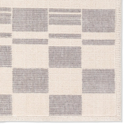 Composure CMP02 Rug by Jaipur Living in ivory, gray. Made from 100% polyester in a unique style.