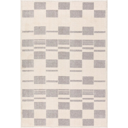 Composure CMP02 Rug by Jaipur Living in ivory, gray. Made from 100% polyester in a unique style.