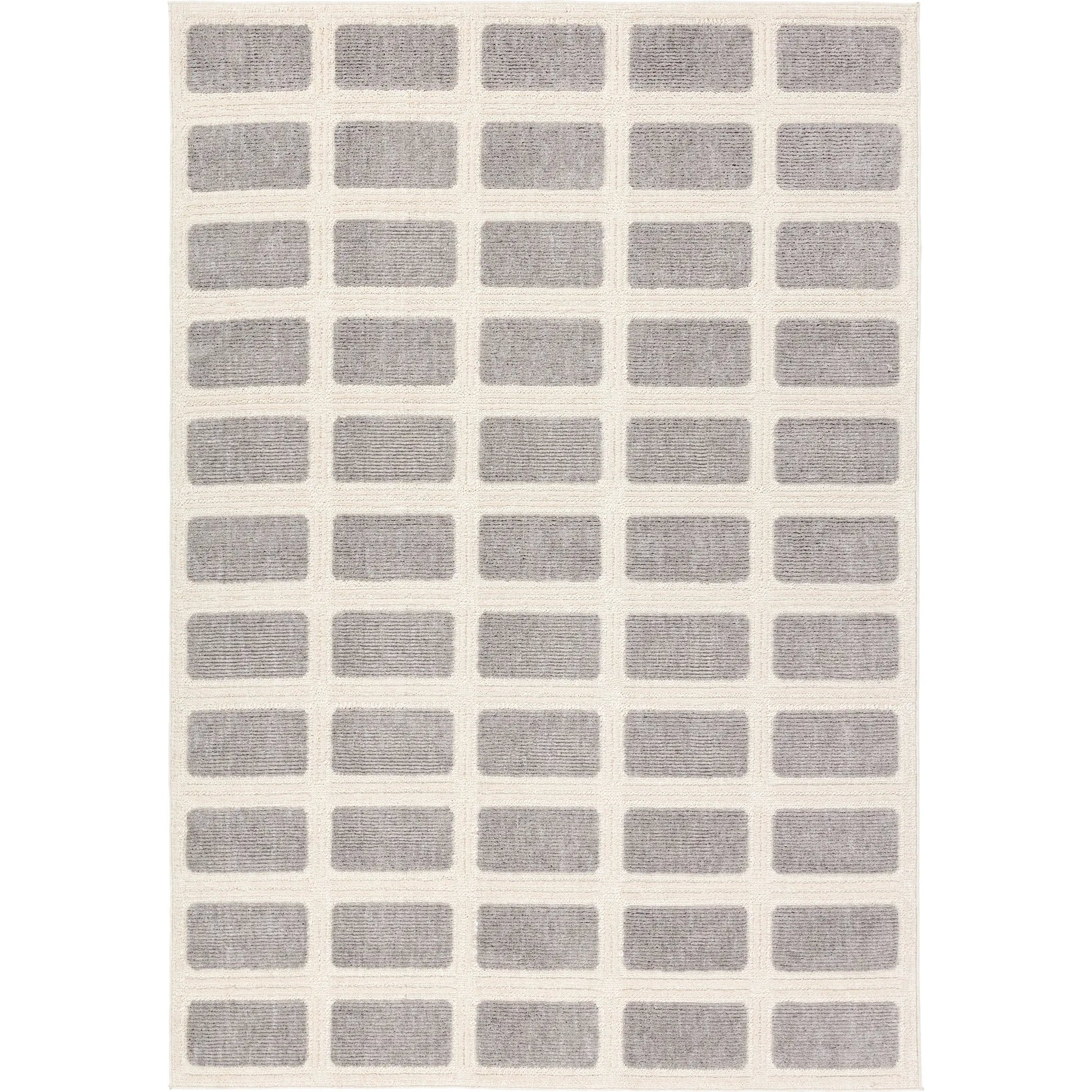 Composure CMP03 Rug by Jaipur Living in gray, cream. Made from 100% polyester in a unique style.