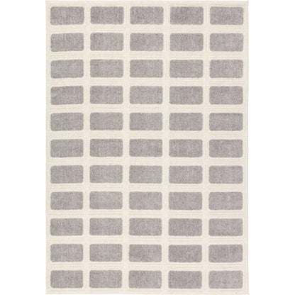 Composure CMP03 Rug by Jaipur Living in gray, cream. Made from 100% polyester in a unique style.