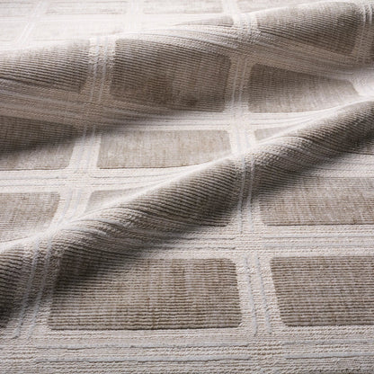 Composure CMP04 Rug by Jaipur Living in tan, cream. Made from 100% polyester in a unique style.