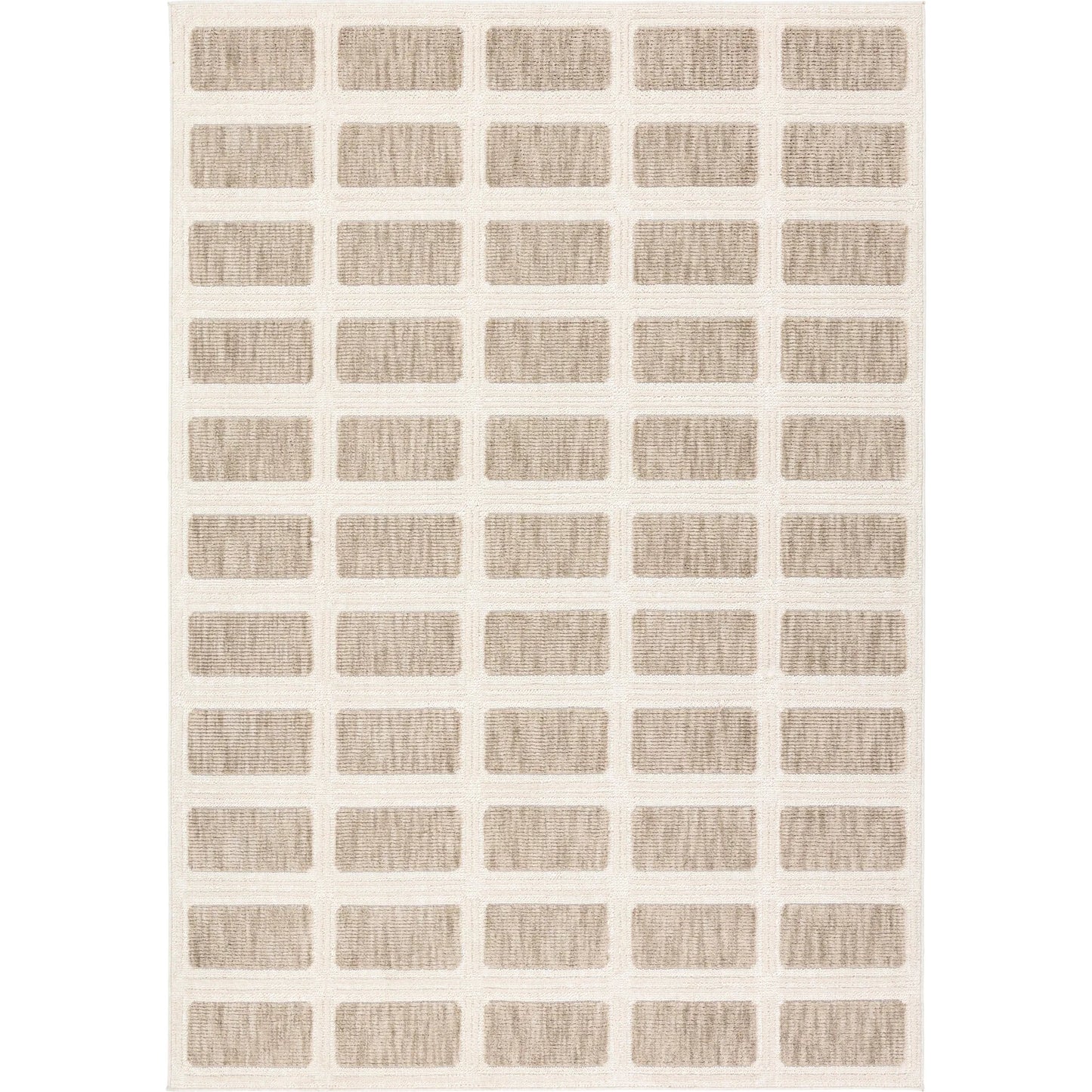 001 SI-2354270,SI-2354271,SI-2354272,SI-2354273,SI-2354274,SI-2354275,SI-2354276,SI-2386004 | Primary Silo | Composure CMP04 Rug by Jaipur Living in tan, cream. Made from 100% polyester in a unique style.