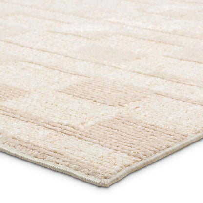 Composure CMP05 Rug by Jaipur Living in ivory. Made from 100% polyester in a unique style.