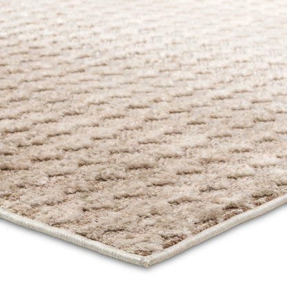 Composure CMP06 Rug by Jaipur Living in ivory, gray. Made from 100% polyester in a unique style.
