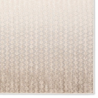 Composure CMP06 Rug by Jaipur Living in ivory, gray. Made from 100% polyester in a unique style.