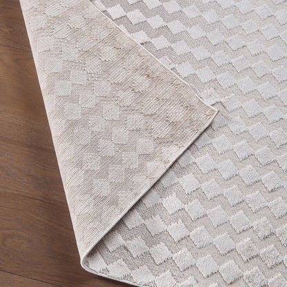 Composure CMP06 Rug by Jaipur Living in ivory, gray. Made from 100% polyester in a unique style.