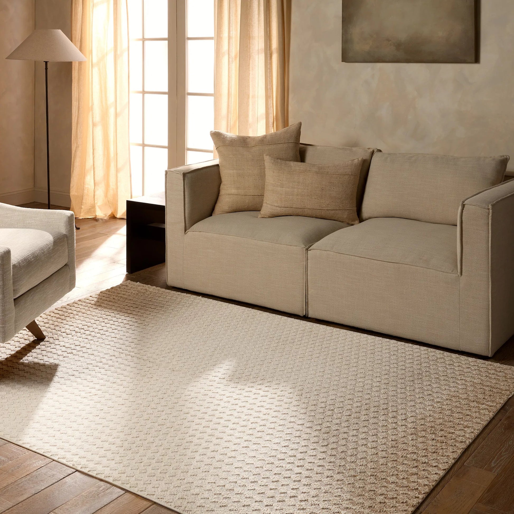 Composure CMP06 Rug by Jaipur Living in ivory, gray. Made from 100% polyester in a unique style.