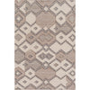Ivory, Tan, Rust, Dark Brown / 2' x 3'