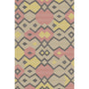 Burnt Orange, Yellow, Black, Sage, Ivory / 2' x 3'