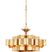 Grand Lotus Chandelier by Currey and Company. Made from unique in a modern style.